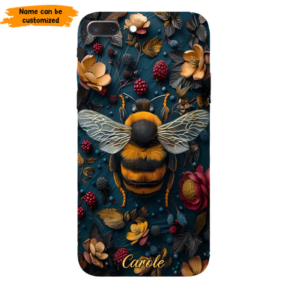 Bee & Floral Phone Case Phone Case