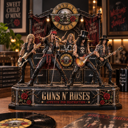 Guns N’ Roses Appetite for Destruction – Collectible Acrylic Plaque Table Decor