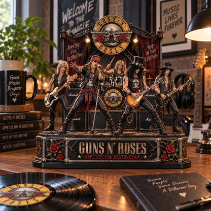 Guns N’ Roses Appetite for Destruction – Collectible Acrylic Plaque Table Decor
