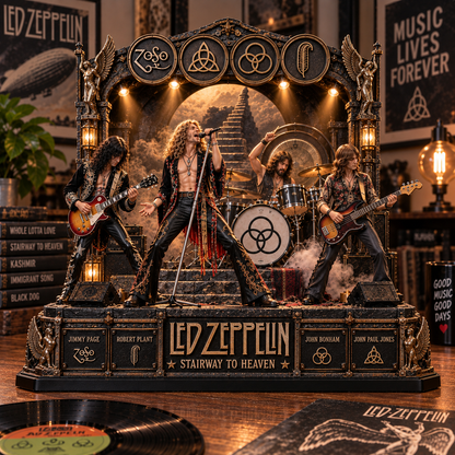 Led Zeppelin Stairway to Heaven – Collectible Acrylic Plaque Table Decor