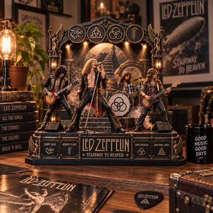 Led Zeppelin Stairway to Heaven – Collectible Acrylic Plaque Table Decor