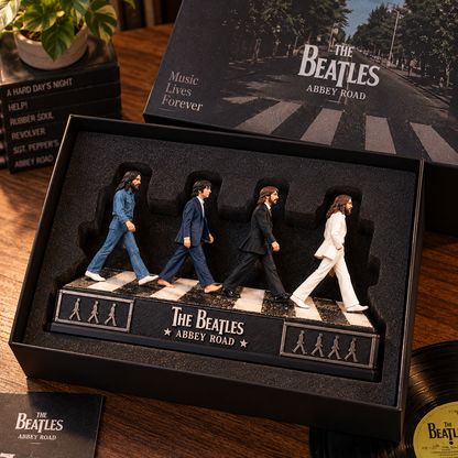 The Beatles Abbey Road – Collectible Acrylic Plaque Table Decor