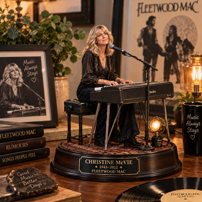 Christine McVie Fleetwood Mac – Collectible Acrylic Plaque Table Decor