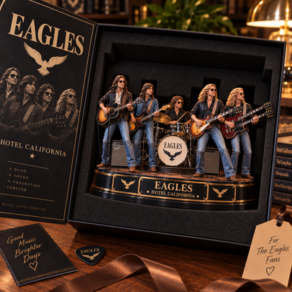 Eagles Hotel California – Collectible Acrylic Plaque Table Decor