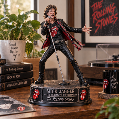 Mick Jagger The Ultimate Frontman – The Rolling Stones Collectible Acrylic Plaque Table Decor