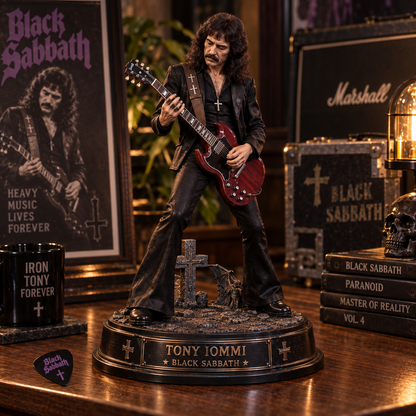 Tony Iommi Black Sabbath – Collectible Acrylic Plaque Table Decor