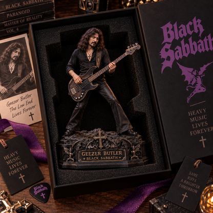 Geezer Butler Black Sabbath – Collectible Acrylic Plaque Table Decor