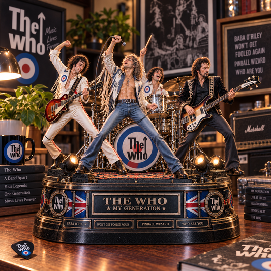 The Who My Generation – Rock Band Legends – Collectible Acrylic Plaque Table Decor