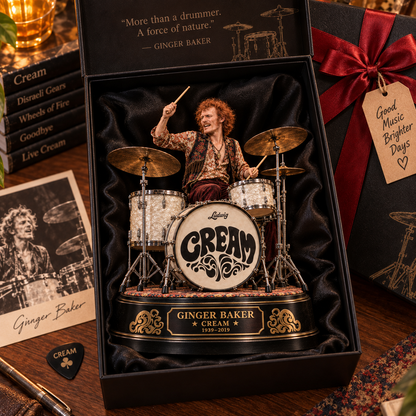 Ginger Baker – Cream Collectible Acrylic Plaque Table Decor
