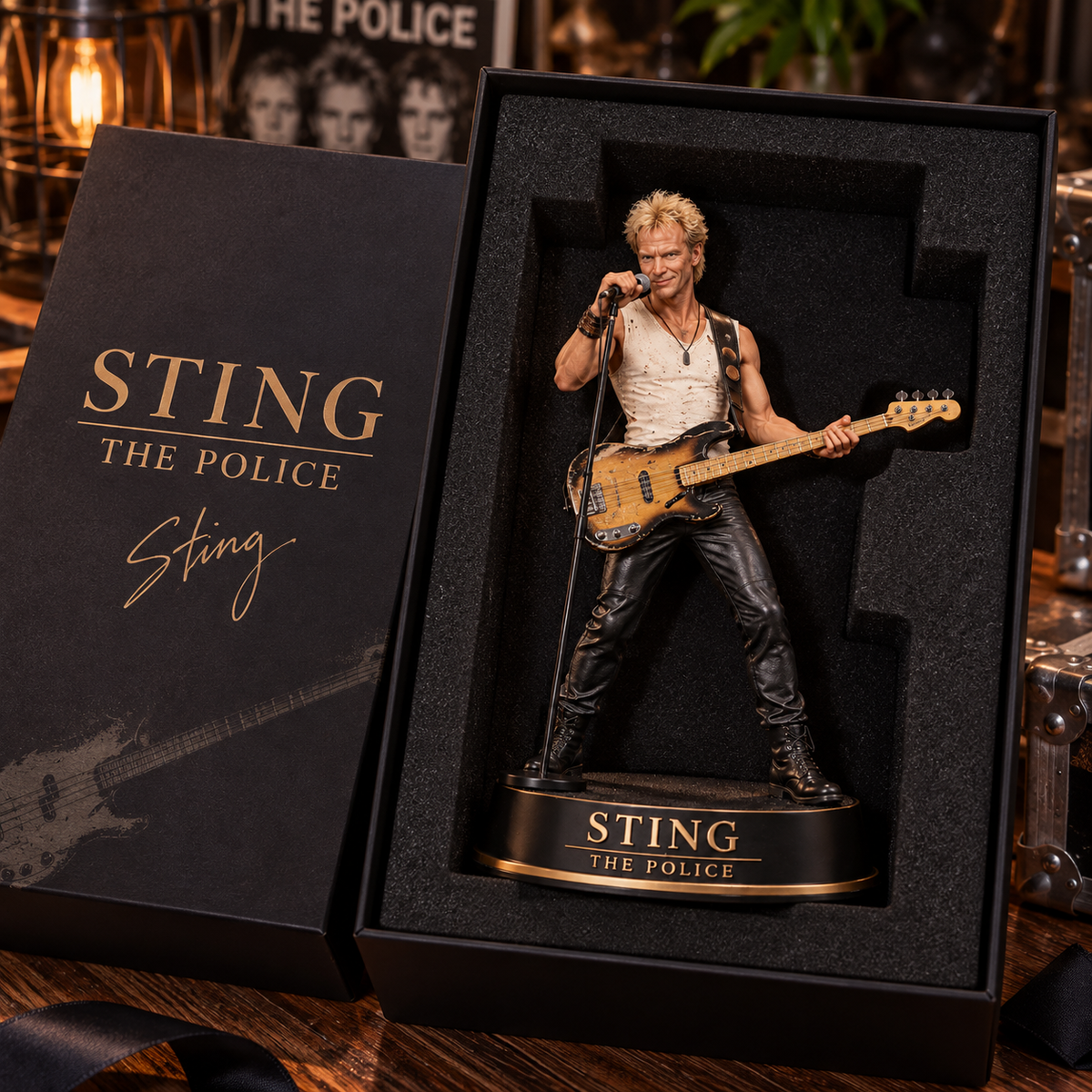 Sting – The Police Collectible Acrylic Plaque Table Decor