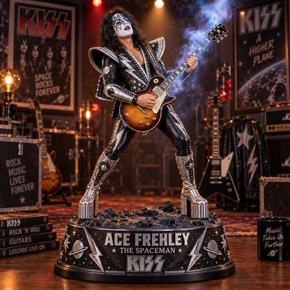 Ace Frehley The Spaceman – Collectible Acrylic Plaque Table Decor