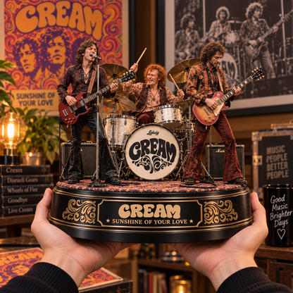Cream Sunshine of Your Love – Rock Band Collectible Acrylic Plaque Table Decor