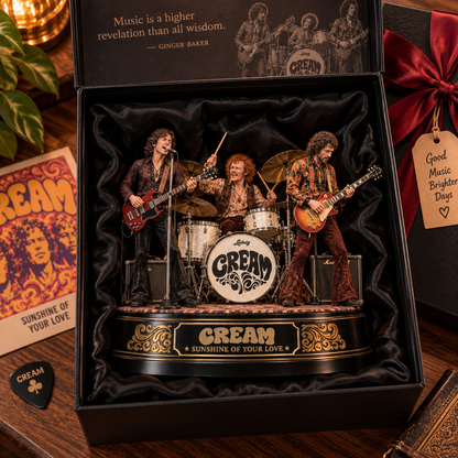 Cream Sunshine of Your Love – Rock Band Collectible Acrylic Plaque Table Decor