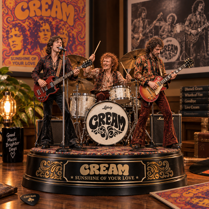 Cream Sunshine of Your Love – Rock Band Collectible Acrylic Plaque Table Decor
