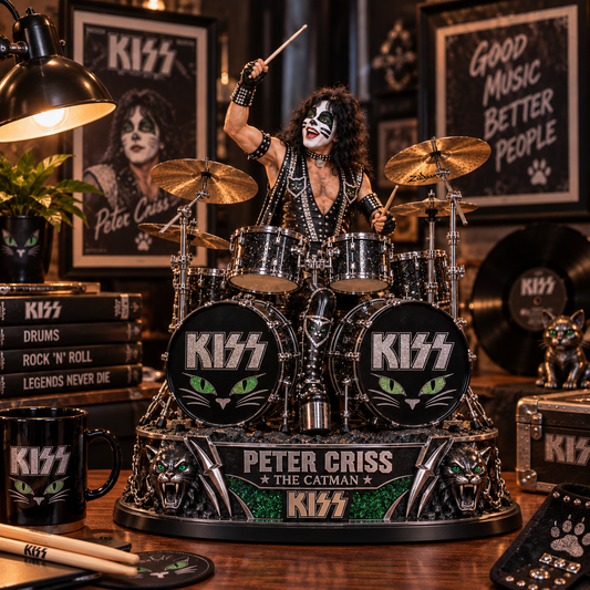 Peter Criss The Catman – Collectible Acrylic Plaque Table Decor