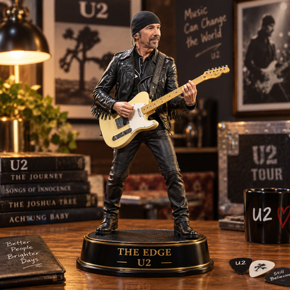 The Edge – U2 Collectible Acrylic Plaque Table Decor