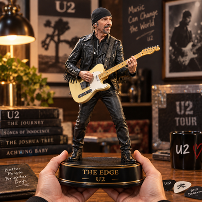 The Edge – U2 Collectible Acrylic Plaque Table Decor