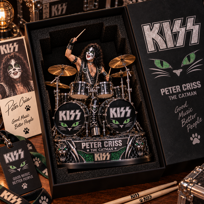 Peter Criss The Catman – Collectible Acrylic Plaque Table Decor
