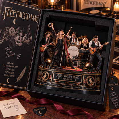Fleetwood Mac Rumours – Rock Band Legends – Collectible Acrylic Plaque Table Decor