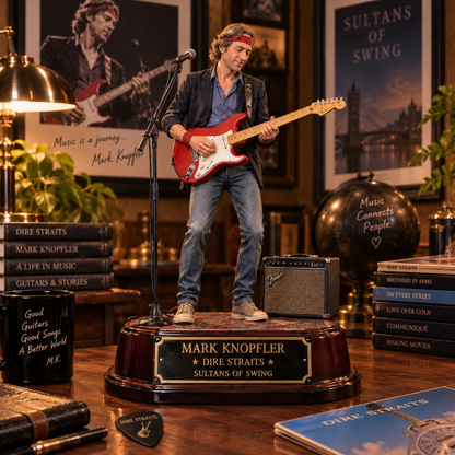 Mark Knopfler Sultans of Swing – Dire Straits Collectible Acrylic Plaque Table Decor
