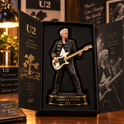 Adam Clayton – U2 Collectible Acrylic Plaque Table Decor