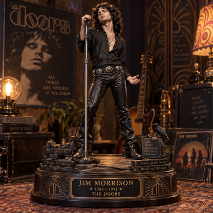 Jim Morrison The Lizard King – Collectible Acrylic Plaque Table Decor