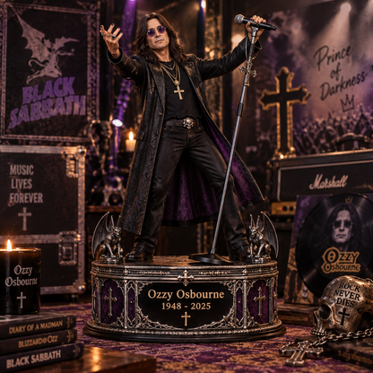 Ozzy Osbourne Prince of Darkness – Collectible Acrylic Plaque