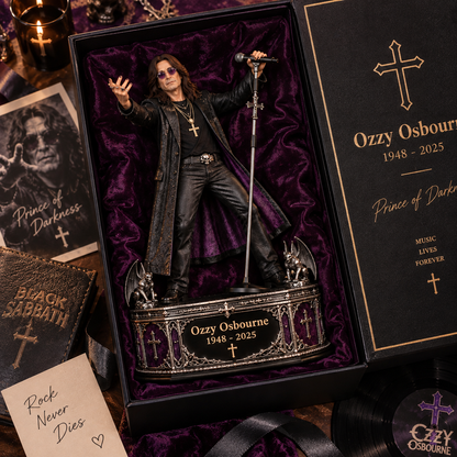 Ozzy Osbourne Prince of Darkness – Collectible Acrylic Plaque