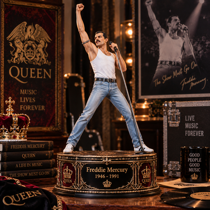 Freddie Mercury The Legendary Showman – Collectible Acrylic Plaque