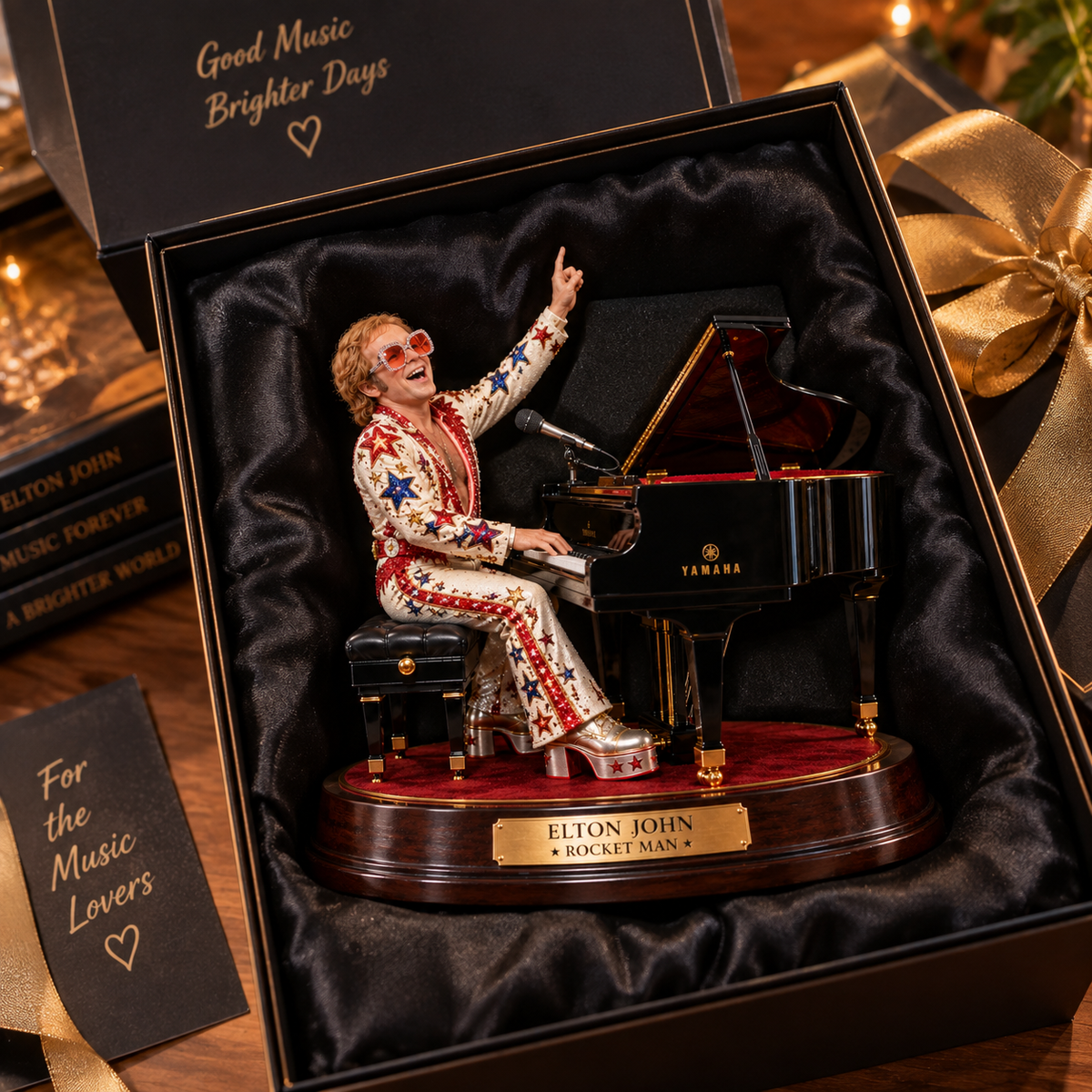 Elton John Rocket Man – Collectible Acrylic Plaque Table Decor