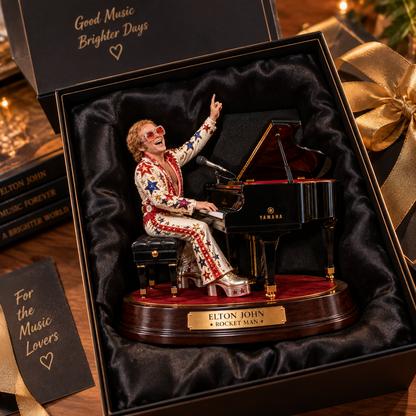 Elton John Rocket Man – Collectible Acrylic Plaque Table Decor
