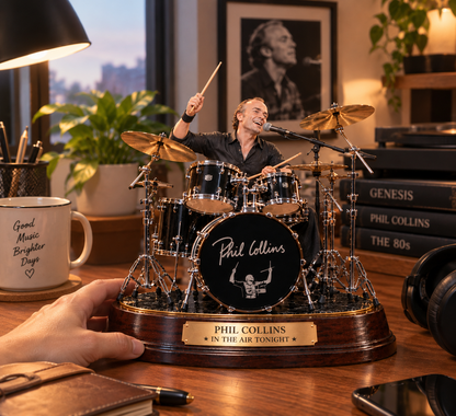 Phil Collins In the Air Tonight – Collectible Acrylic Plaque Table Decor