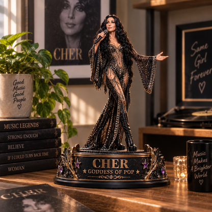Cher Goddess of Pop – Collectible Acrylic Plaque Table Decor