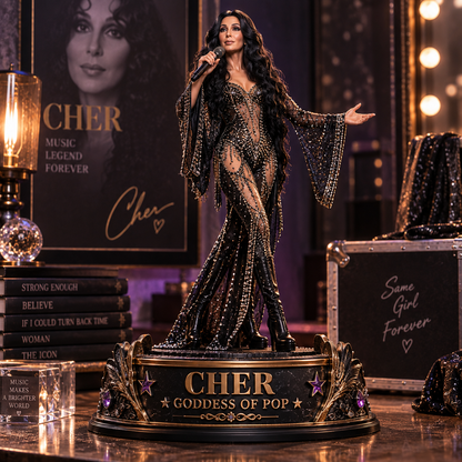 Cher Goddess of Pop – Collectible Acrylic Plaque Table Decor