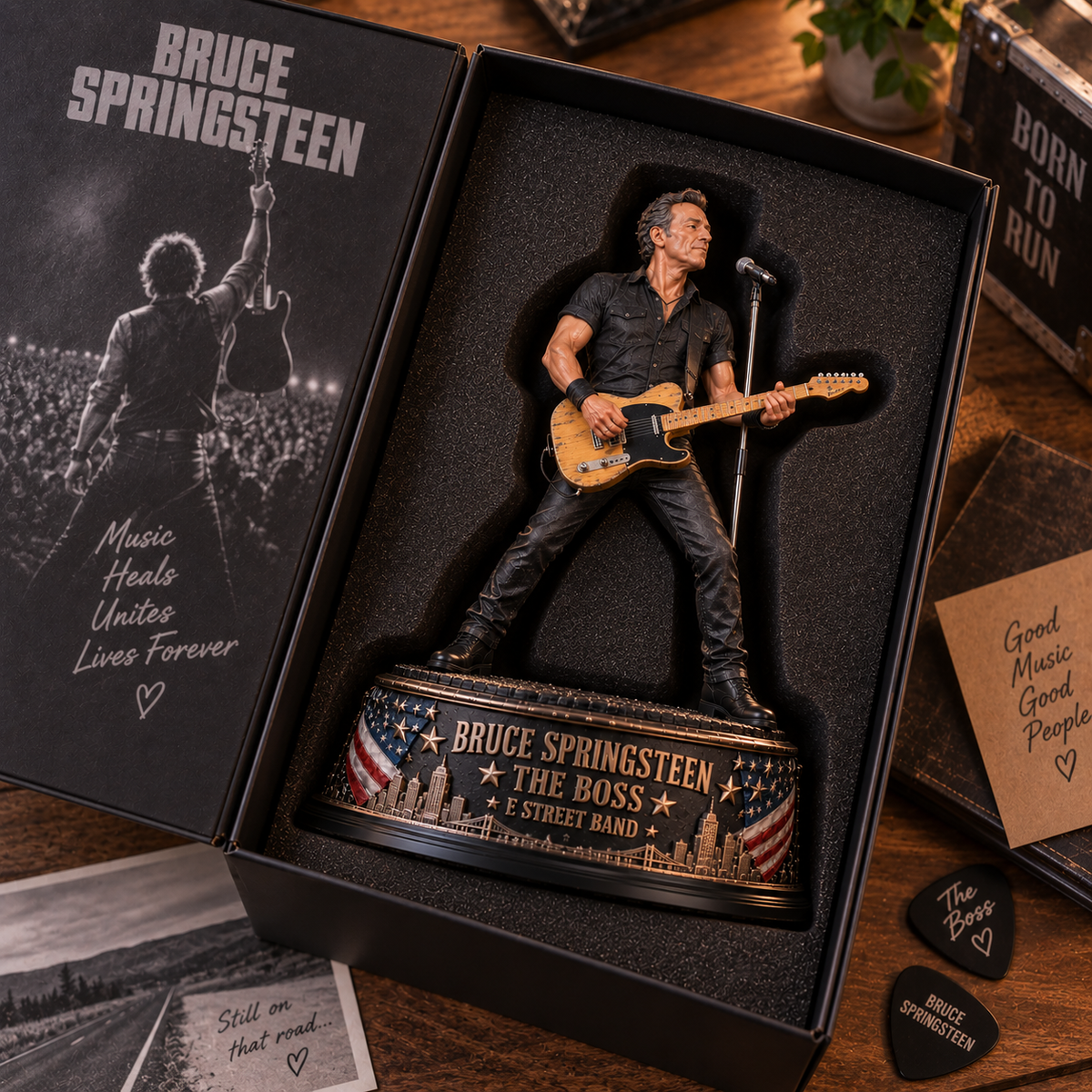 Bruce Springsteen The Boss – Collectible Acrylic Plaque Table Decor