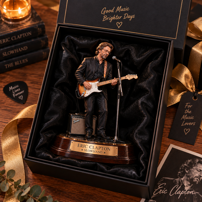 Eric Clapton Slowhand – Collectible Acrylic Plaque Table Decor