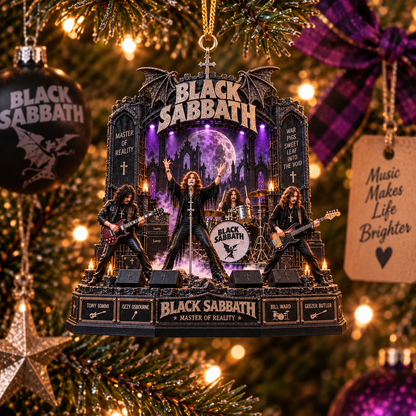 Black Sabbath Master of Reality – Rock Band Collectible Acrylic Ornament