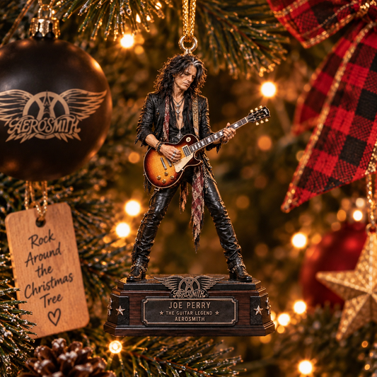 Joe Perry The Guitar Legend – Aerosmith Collectible Acrylic Ornament