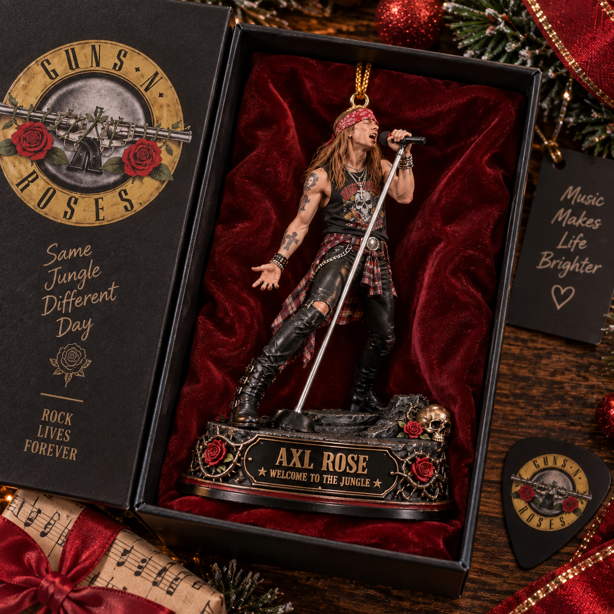 Axl Rose Welcome to the Jungle – Guns N’ Roses Collectible Acrylic Ornament