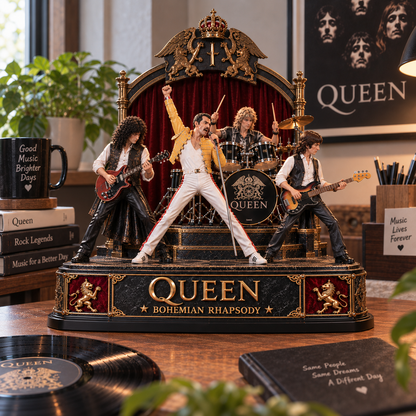 Queen Bohemian Rhapsody – Collectible Acrylic Plaque Table Decor