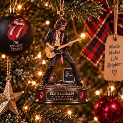Keith Richards The Human Riff – The Rolling Stones Collectible Acrylic Ornament