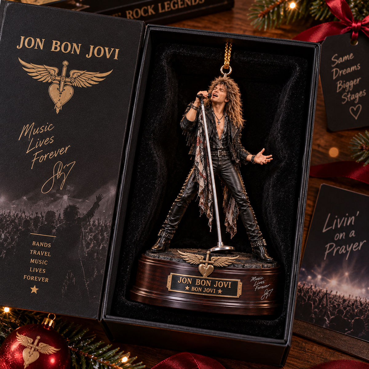Jon Bon Jovi – Bon Jovi Collectible Acrylic Ornament