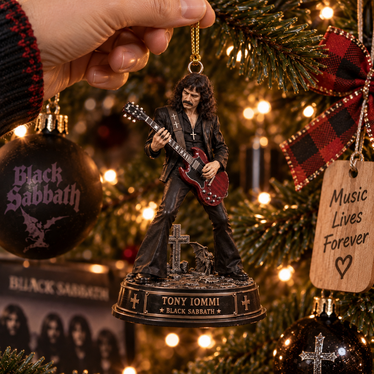 Tony Iommi – Black Sabbath Collectible Acrylic Ornament