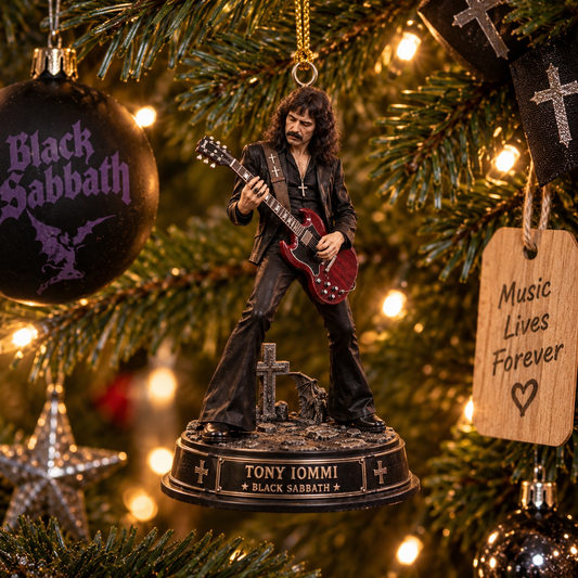 Tony Iommi – Black Sabbath Collectible Acrylic Ornament