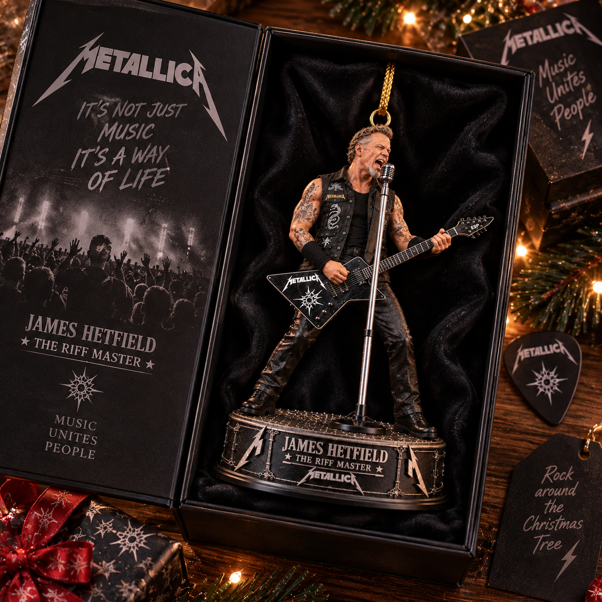 James Hetfield The Riff Master – Metallica Collectible Acrylic Ornament