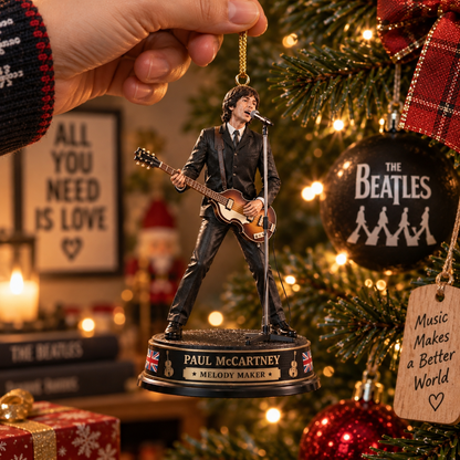 Paul McCartney Melody Maker – The Beatles Collectible Acrylic Ornament