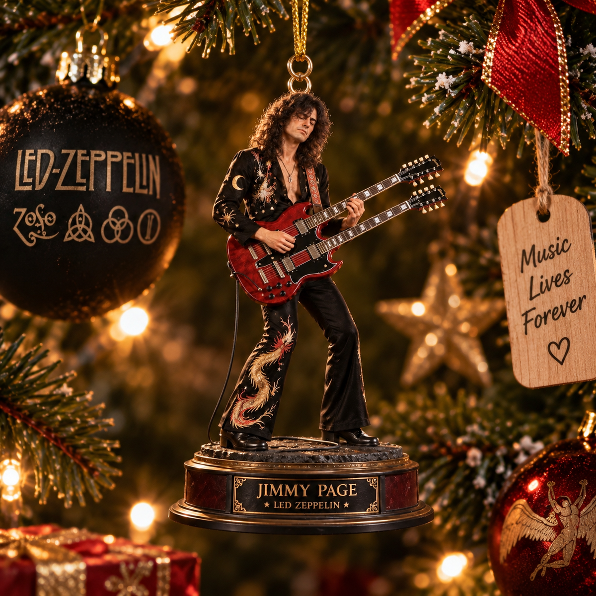 Jimmy Page – Led Zeppelin Collectible Acrylic Ornament