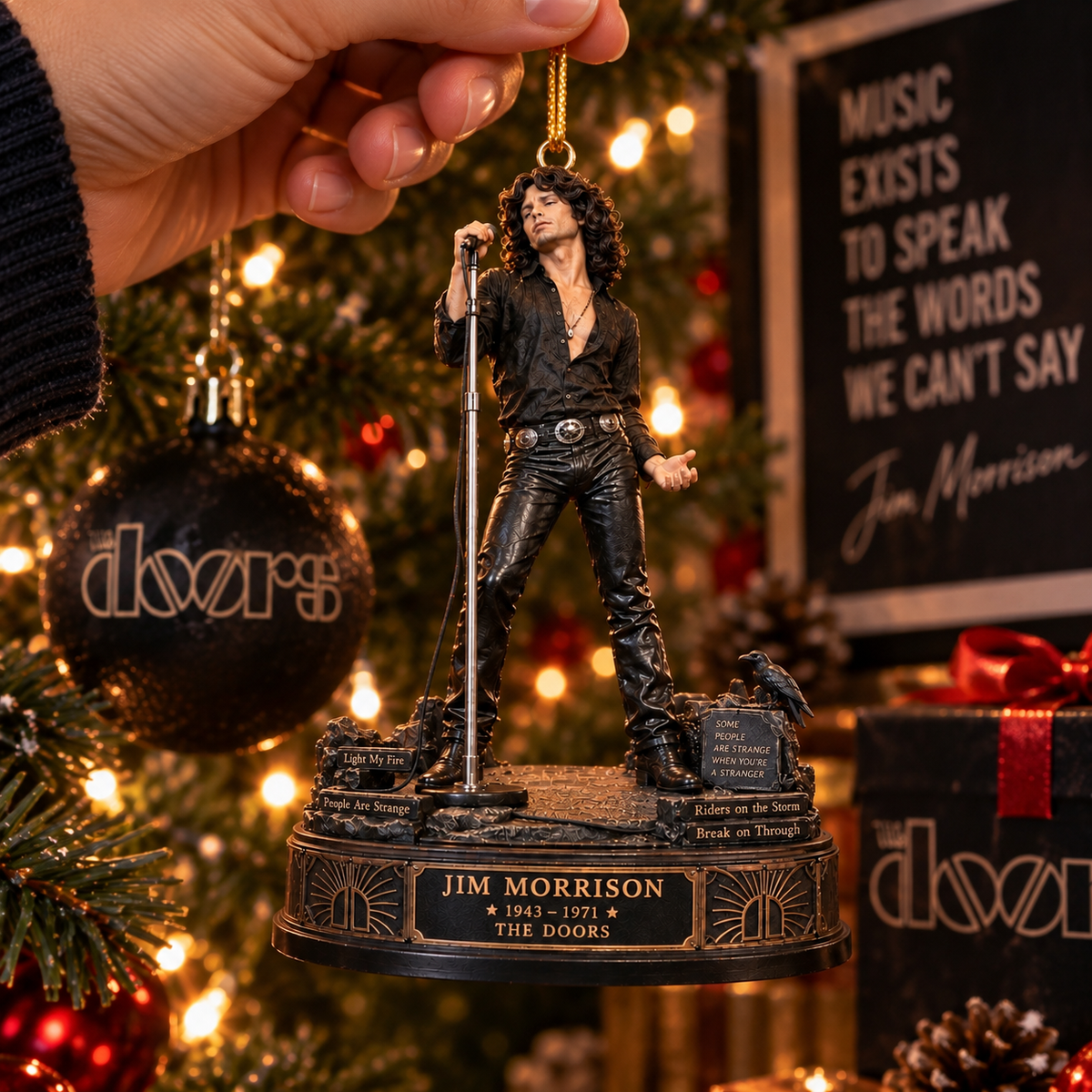 Jim Morrison – The Doors Collectible Acrylic Ornament