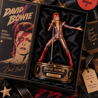 David Bowie Glam Rock Icon – Collectible Acrylic Plaque