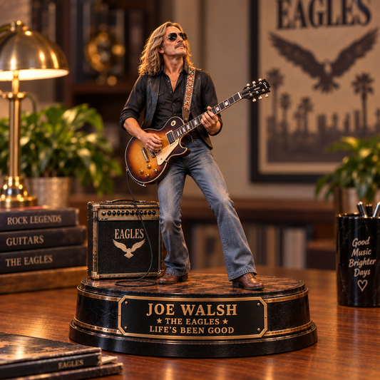 Joe Walsh Life’s Been Good – Eagles Collectible Acrylic Plaque Table Decor